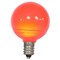 Vickerman G40 Red Ceramic LEDBulb E12 .96W 25/Box - XLEDCG43-25